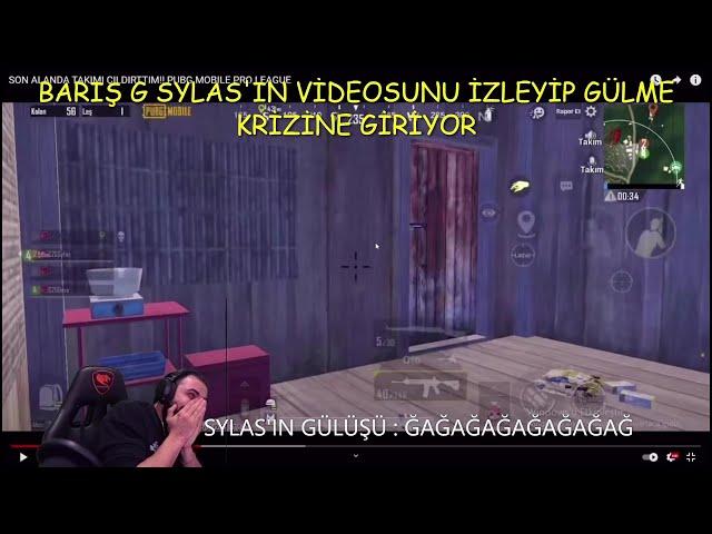 BARIŞ G SYLAS'IN VİDEOSUNU İZLİYOR GÜLME KRİZİNE GİRİYOR!