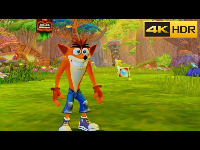 Crash Twinsanity in 4K HDR Gameplay - The best Crash Bandicoot?