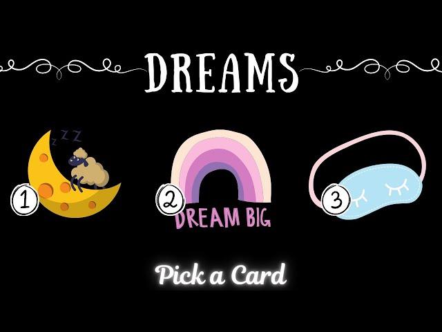 Dream Interpretation Timeless Tarot Pick a Card Reading Automatic Writing️