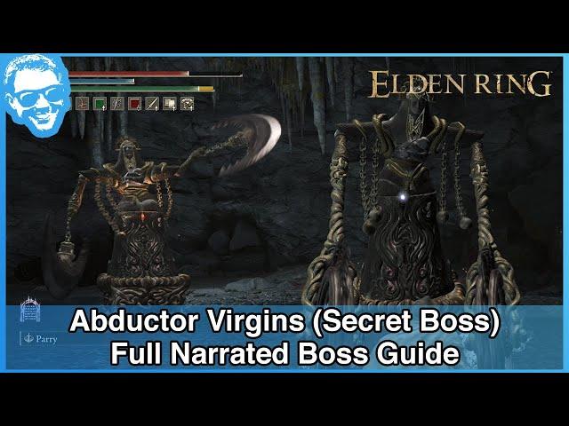 Abductor Virgins (Secret Boss) & How to Reach Them - Narrated Boss Guide - Elden Ring [4k HDR]