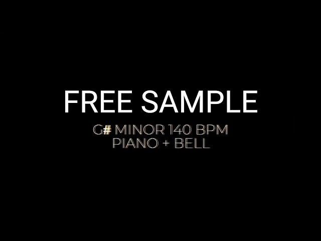 Free bell + piano sample