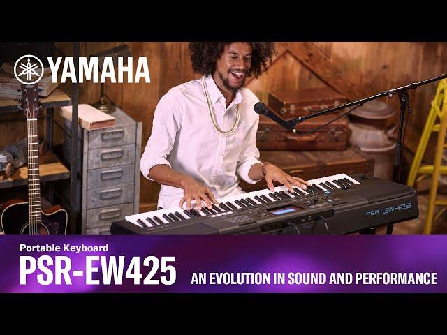 Yamaha Portable Keyboard PSR-EW425