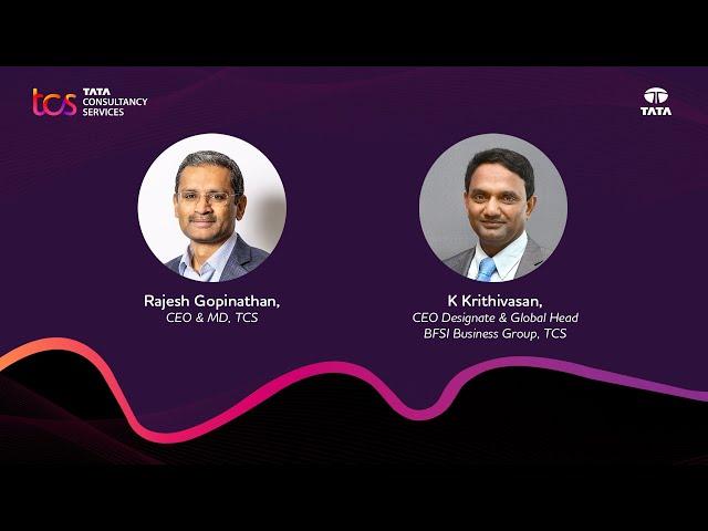 TCS announces Leadership change, Rajesh Gopinathan and K Krithivasan address the media