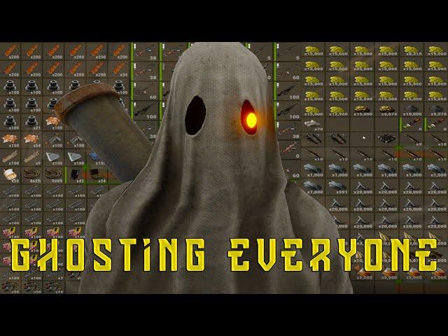 GHOSTING ZERGS WITH 500 IQ IN RUST (PERM BANNED)