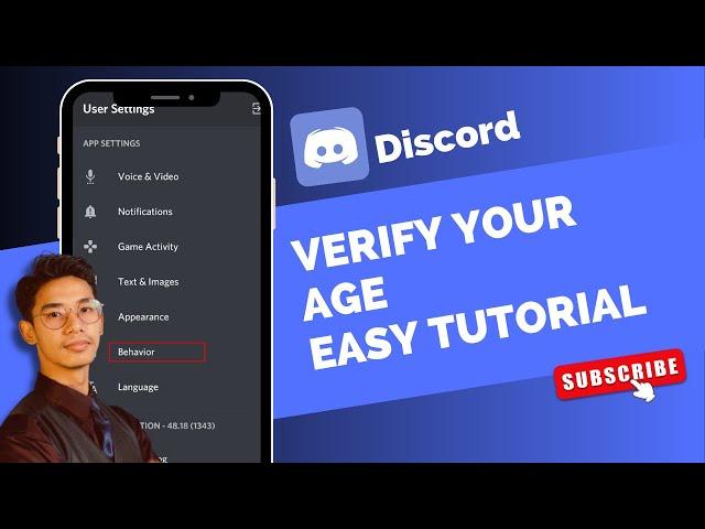 How to Verify Your Age on Discord !