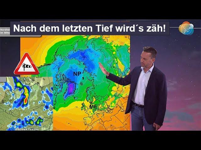 Nach dem letzten Tief wird´s zäh! Auskühlung Nordhemisphäre. Wettervorhersage 11.-20.10.2024.