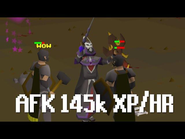 The BEST AFK Magic Training Method in OSRS