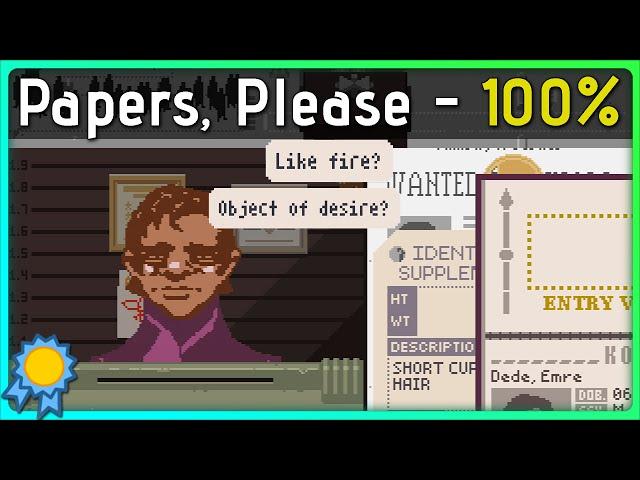 Papers, Please 100% Achievement/Trophy Guide