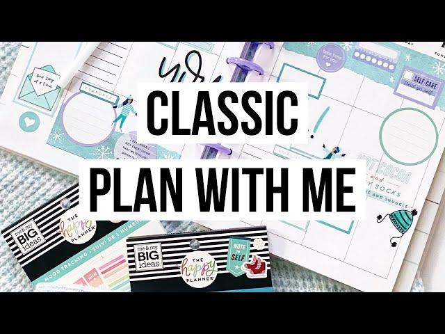 Plan With Me // Classic Happy Planner // Spread for Celeste! // Turquoise + Scrapbook Paper