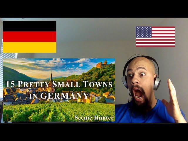 American Reacts To 15 Most Beautiful Small Towns To Visit In Germany | Germany Travel Guide