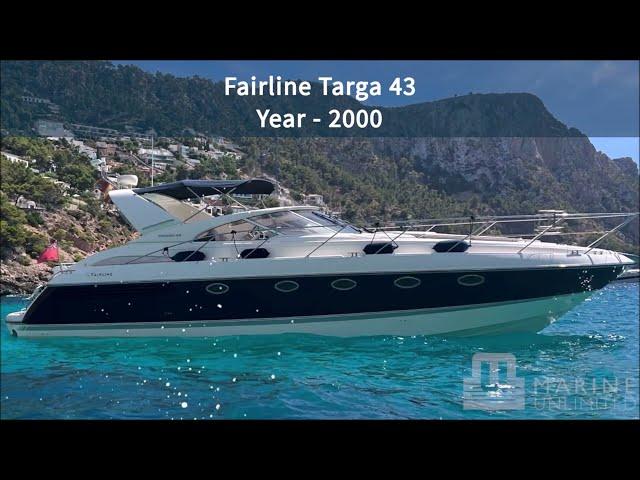 Fairline Targa 43 - 2000 - Mediterranean Spec Walkthrough