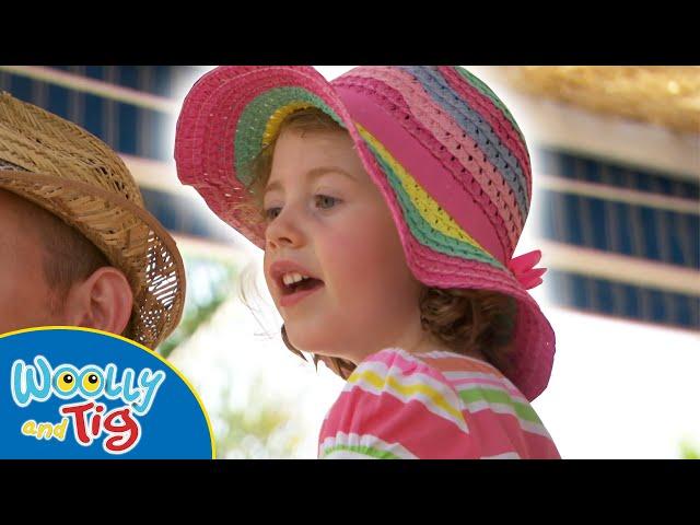 @WoollyandTigOfficial- A Hot Holiday | TV Show for Kids | Toy Spider