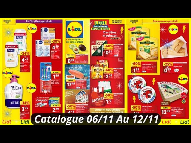 Nouveau Catalogue 1 Lidl De La Semaine Prochain 06/11 Au 12/11/24 Bons Plans Promotions Lidl France