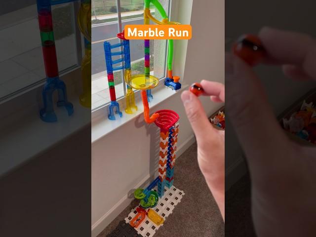 Pop tube + Marble Run + Marble Rush Combined #asmr #marblerun #satisfyingvideo #satisfying #shorts