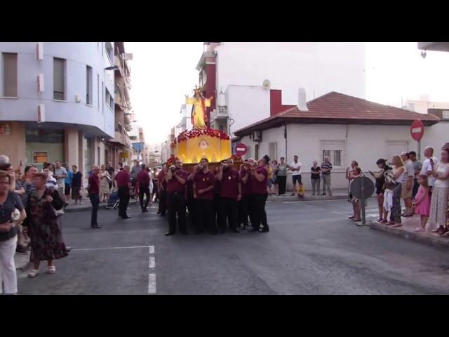 Procesión de los Sagrados Corazones. Torrevieja 2.7.2017