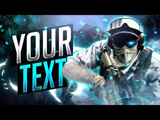 How To Make A Cool Gaming Thumbnail On Android | PS Touch Tutorial