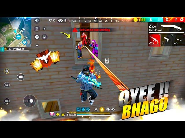 FREEFIRE Solo vs Squad M1887 + M4A1 + Awm  25 Kills Total -Garena free fire | PK GAMERS #freefire