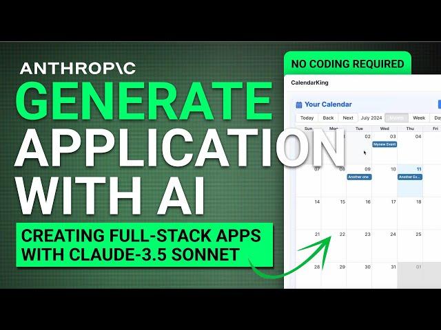 Aider + Claude + NextJS + Supabase : Generate FULL-STACK Apps with Claude 3.5 Sonnet