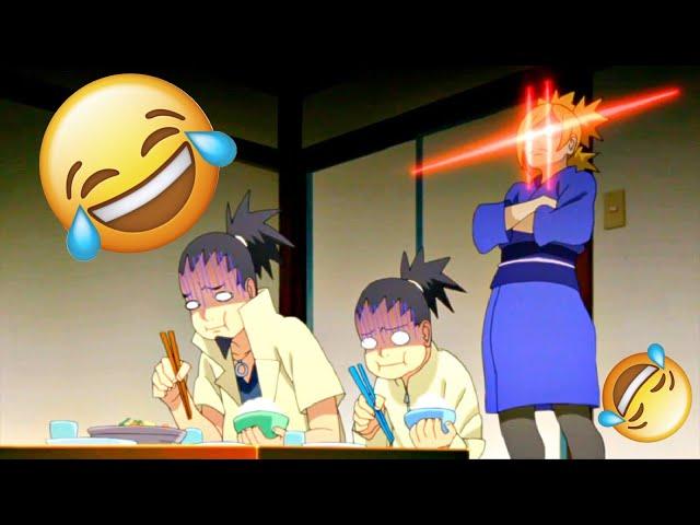 SHIKAMARU TEMARI SHIKADAI AS A FAMILY funny moments シカマル テマリ しかだい 家族として おかしな瞬間