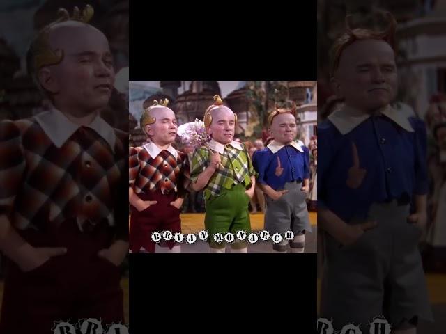 3 Little Arnold Schwarzenegger Clones - Wizard of Oz #short #shorts #veryshort