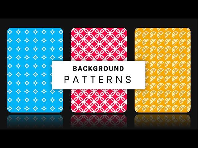 3 Quick Background Patterns With CSS