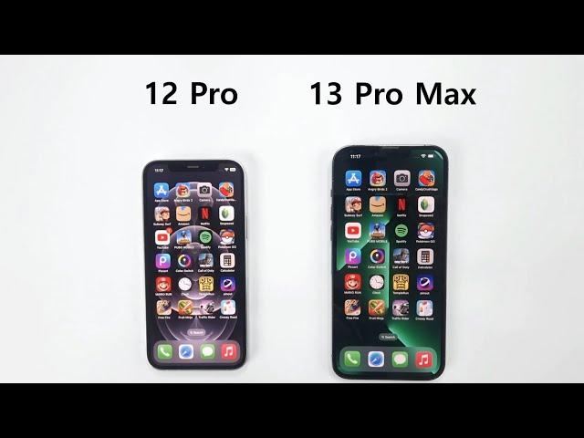 iPhone 12 Pro vs 13 Pro Max - 2024 Speed Test!