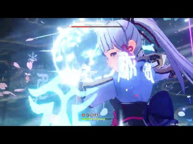 Ayaka F2P nuke build on shogun | Genshin Impact | Full buff