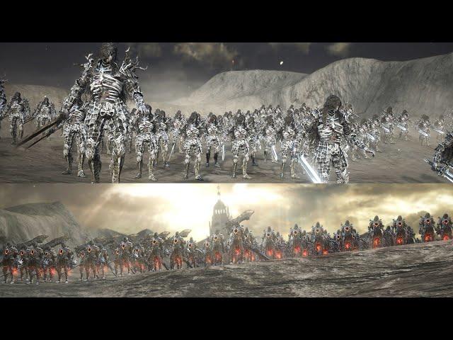 40 Ringed Knights VS 100 Darkwraiths