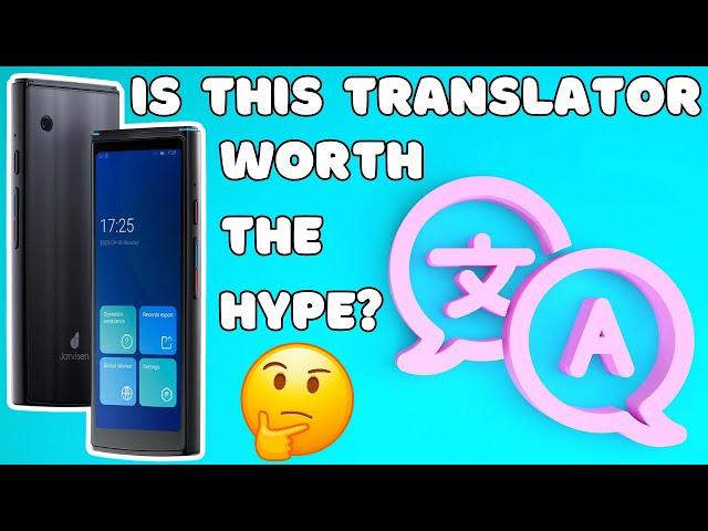 Translation Game-Changer: Jarvisen Language Translator Device Review! Instant Translator