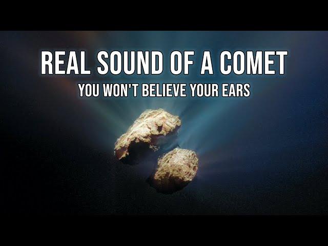 This Is What a Comet Sounds Like! (Very Weird) - Three Real Sound Recordings