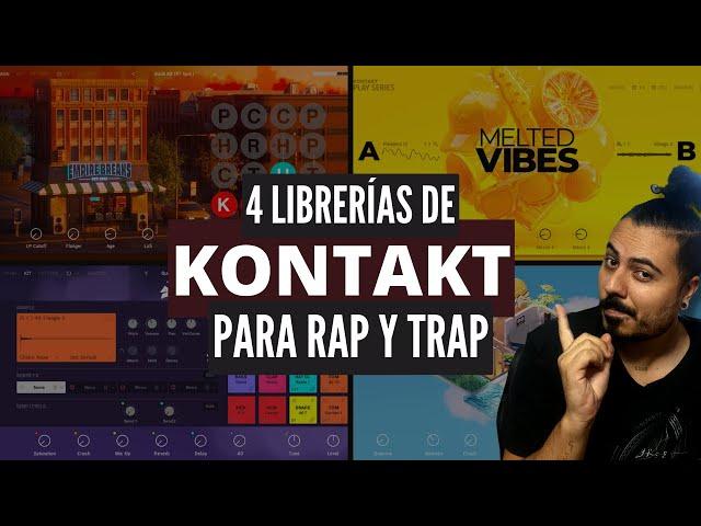 4 librerías de Kontakt para hacer Rap y Trap