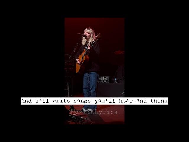 Maisie Peters - Pretty Girls Like Star Signs (Lyrics)(Unreleased)(Live)