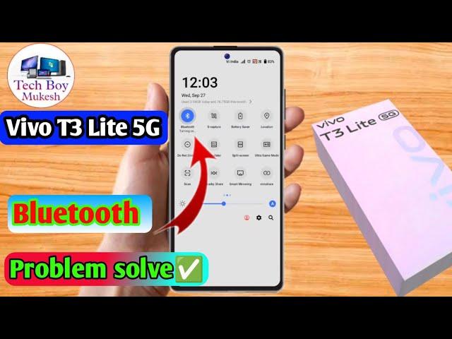 vivo t3 lite bluetooth problem, vivo t3 lite bluetooth connect problem