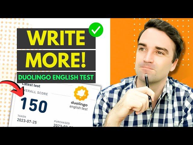 Easily Write a Longer Answer! Duolingo English Test Writing Tips