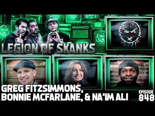 LOS w Greg Fitzsimmons, Bonnie McFarlane, & Na'im Ali - Predator Hunter Hunters - Episode 848