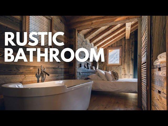 Small modern rustic bathroom ideas