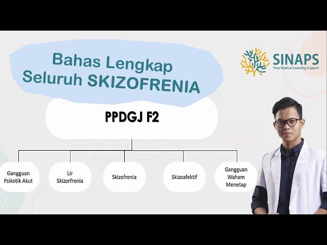 UKMPPD Session #01 | Psikiatri : F2 Gangguan Psikotik, Skizofrenia, Skizoafektif, Gangguan Waham