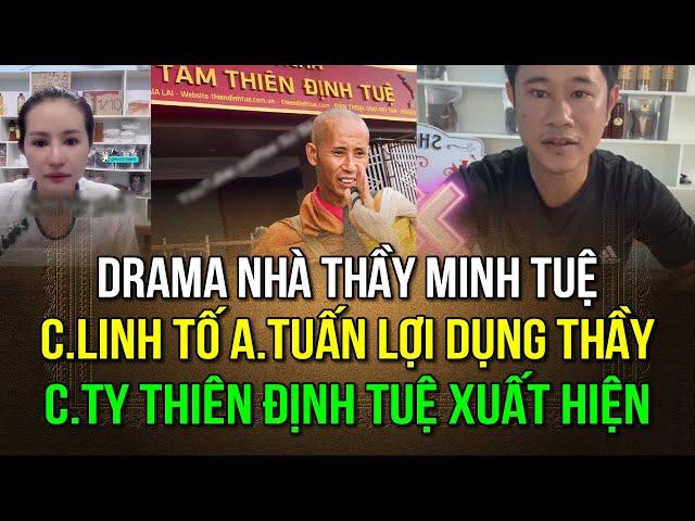 Drama nối tiếp drama, công ty Thiên Định Tuệ xuất hiện, chị Linh vợ anh Thìn tiếp tục tố anh Tuấn