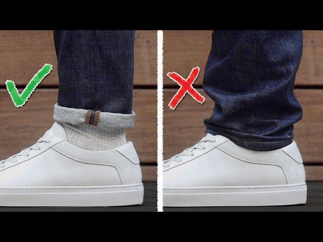 HOW TO CUFF YOUR PANTS - Jeans + Trousers (the basics)