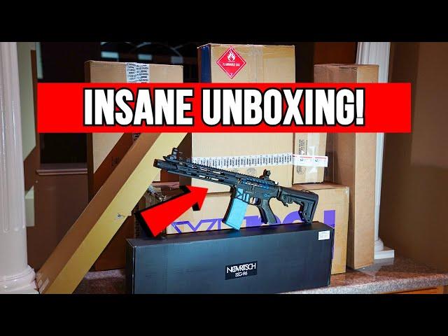 I Spent way too much on this Airsoft Unboxing! *Crazy Guns ONLY*