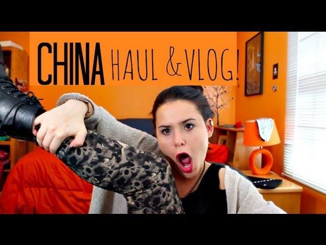 CHINA HAUL & VLOG!! | Hauls | AYYDUBS