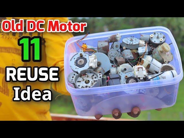 11 AWESOME USES OF OLD DC MOTOR