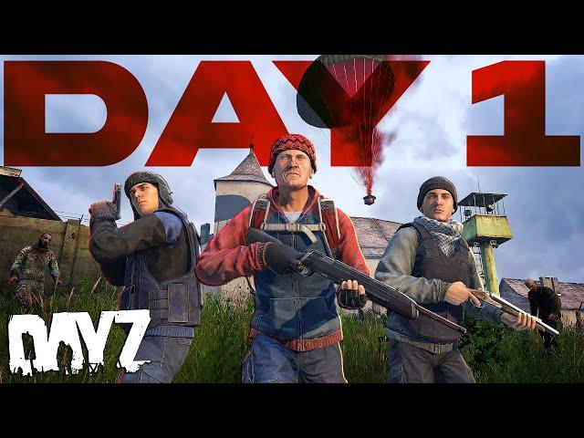 When a 30,000 HOUR TRIO Enter DayZ's BIGGEST STREAMER SURVIVAL Event - Day 1!