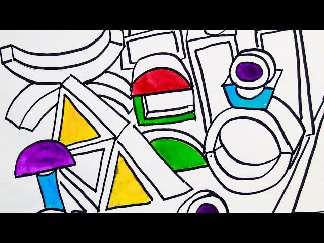 How to Teach Hundertwasser – Online Learning Module 1: Observational Drawing | Zart Art