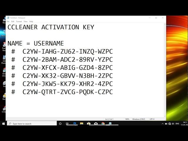 CCLEANER PRO ACTIVATION KEY