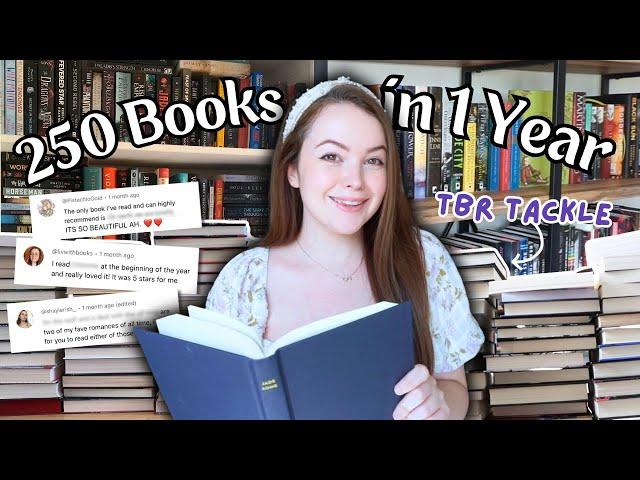 Reading YOUR Book Recs  TBR TACKLE EP. 4