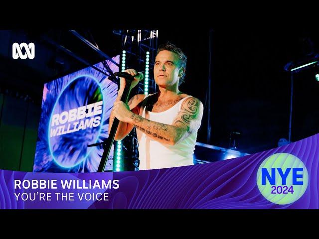 Robbie Williams - You're The Voice | Sydney New Year's Eve 2024 | ABC iview