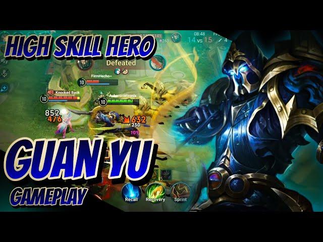 Guan Yu - Doomsday Knight Gameplay | High Skill Hero | Best Build and Arcana | Honor of Kings | HoK