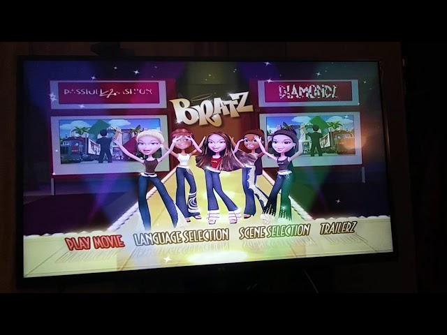 Bratz passion 4 fashion diamondz dvd menu 2006