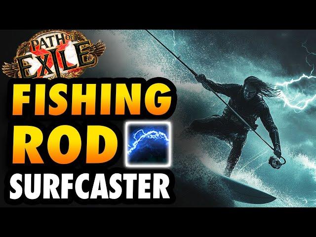 [3.25] FISHING ROD ARC SURFCASTER gameplay - Path of Exile Build Guide